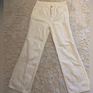 Shein white jeans size medium